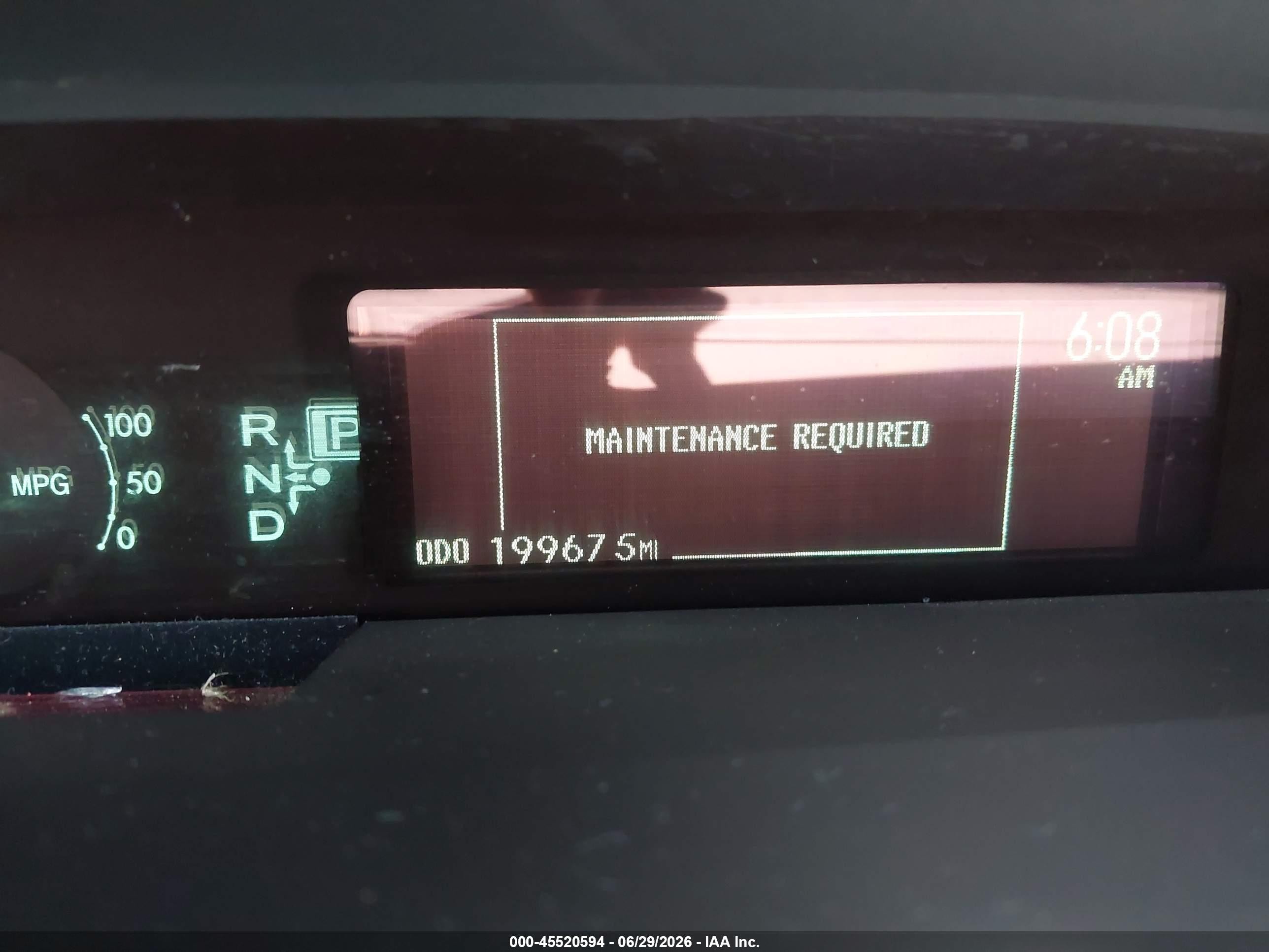 2012 Toyota Prius Two Black vin: JTDKN3DU6C5463440