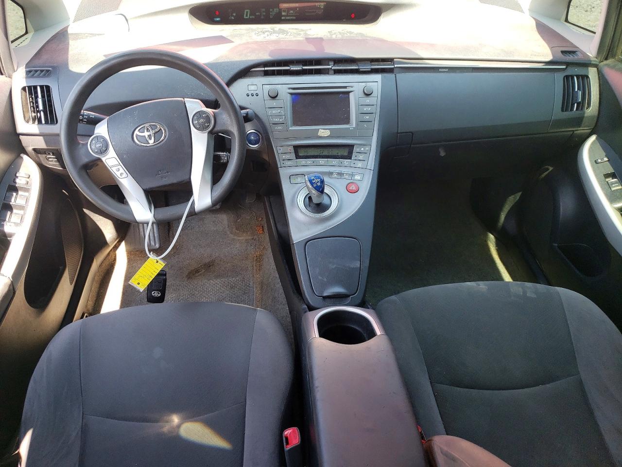 2012 Toyota Prius Two Red vin: JTDKN3DU6C5464488