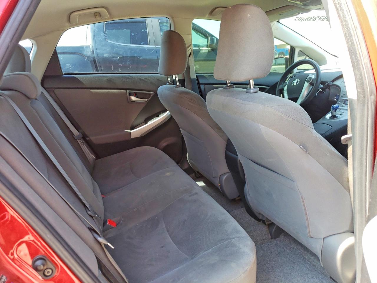 2012 Toyota Prius Two Red vin: JTDKN3DU6C5464488