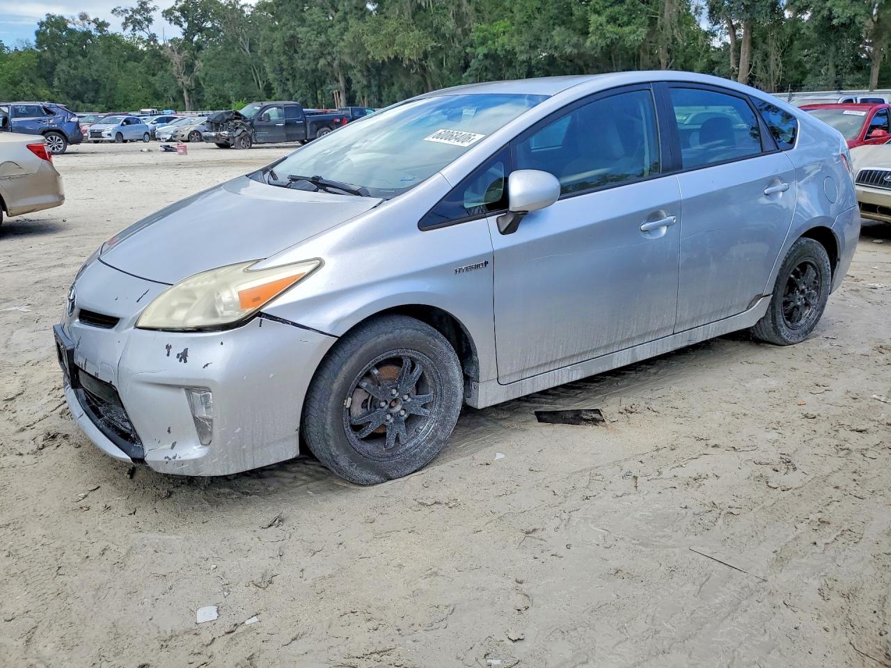 2012 Toyota Prius Two Silver vin: JTDKN3DU6C5475328