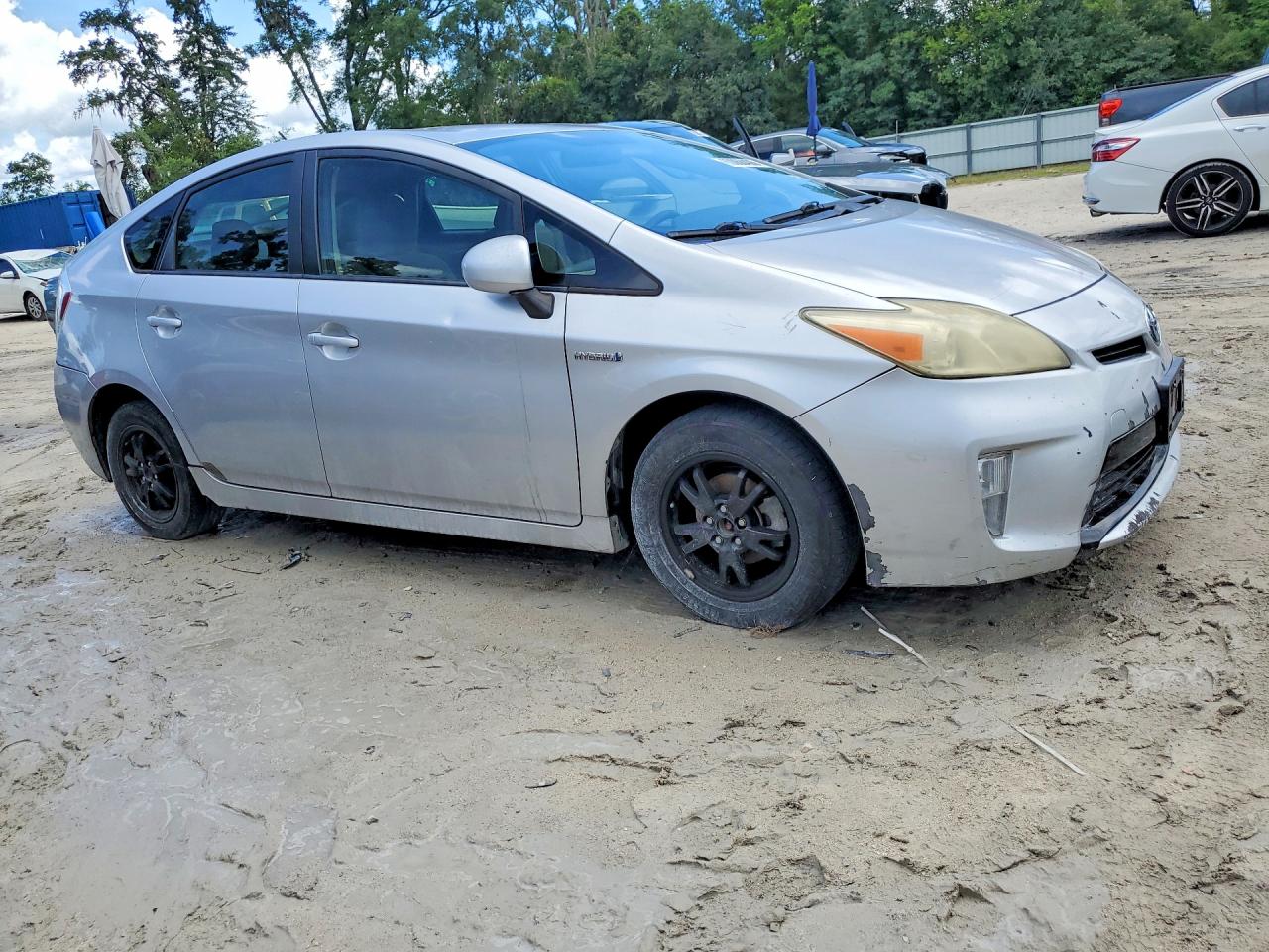 2012 Toyota Prius Two Silver vin: JTDKN3DU6C5475328
