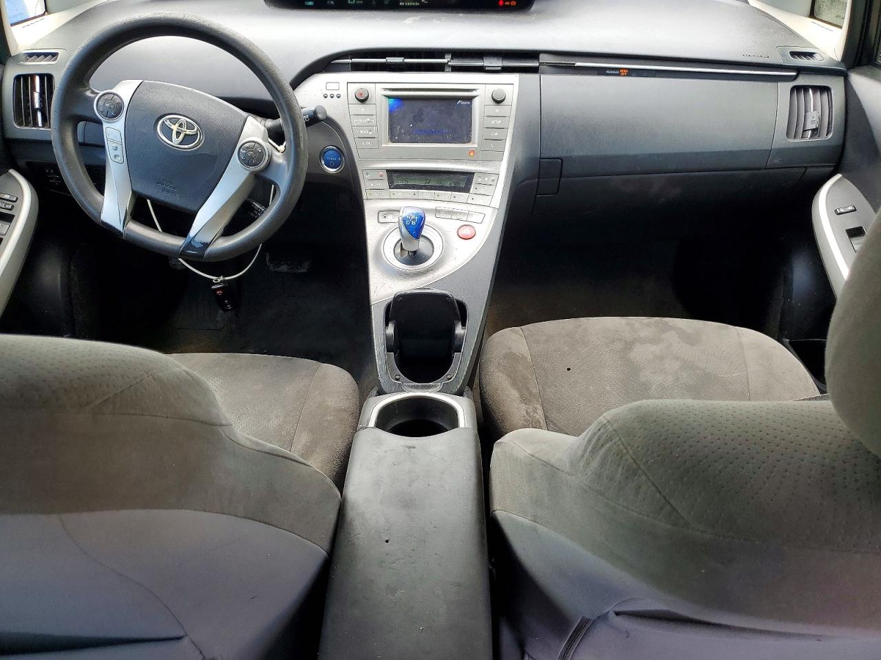 2012 Toyota Prius Two Silver vin: JTDKN3DU6C5475328