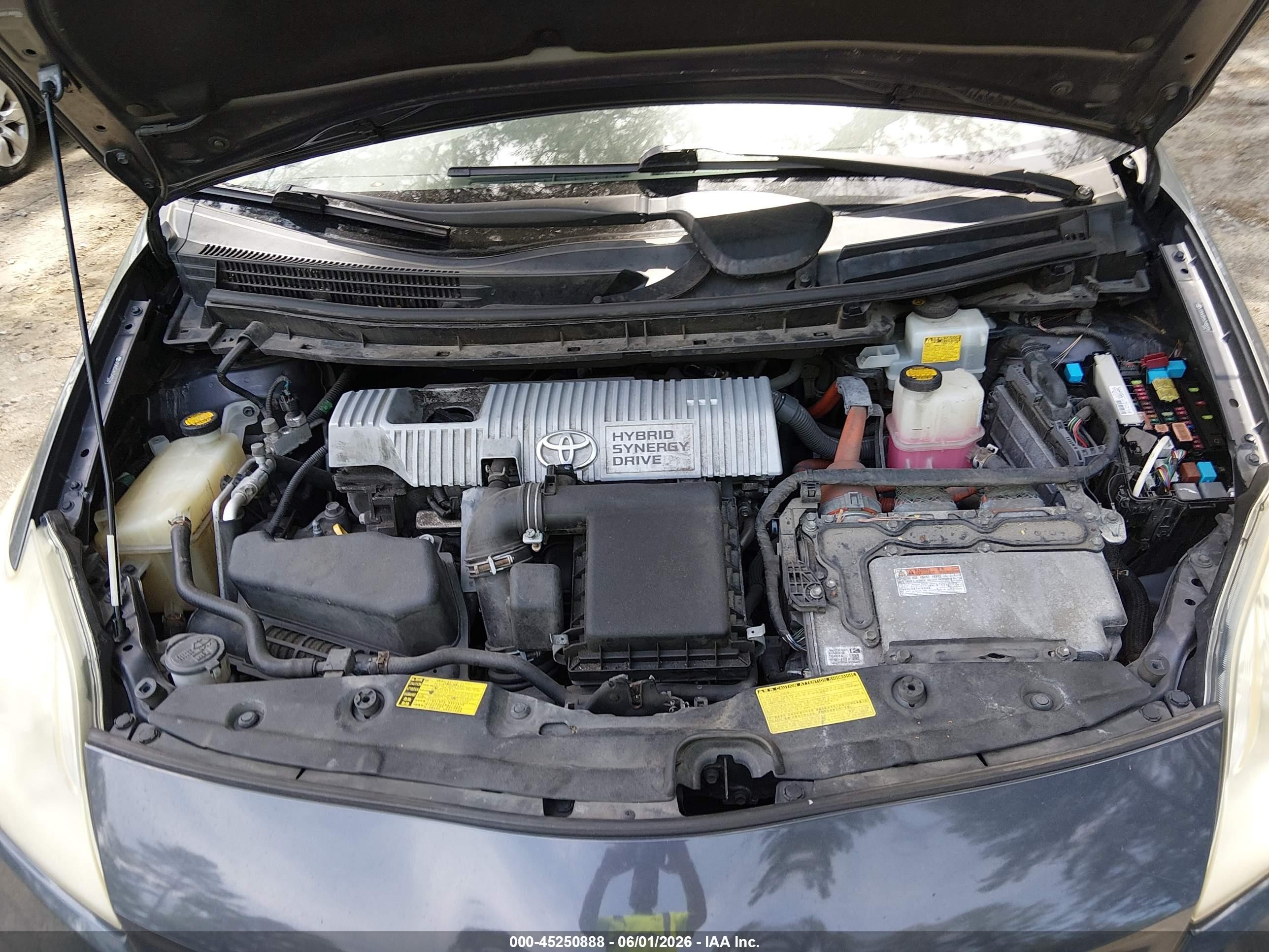 2012 Toyota Prius Two Серый vin: JTDKN3DU6C5488306