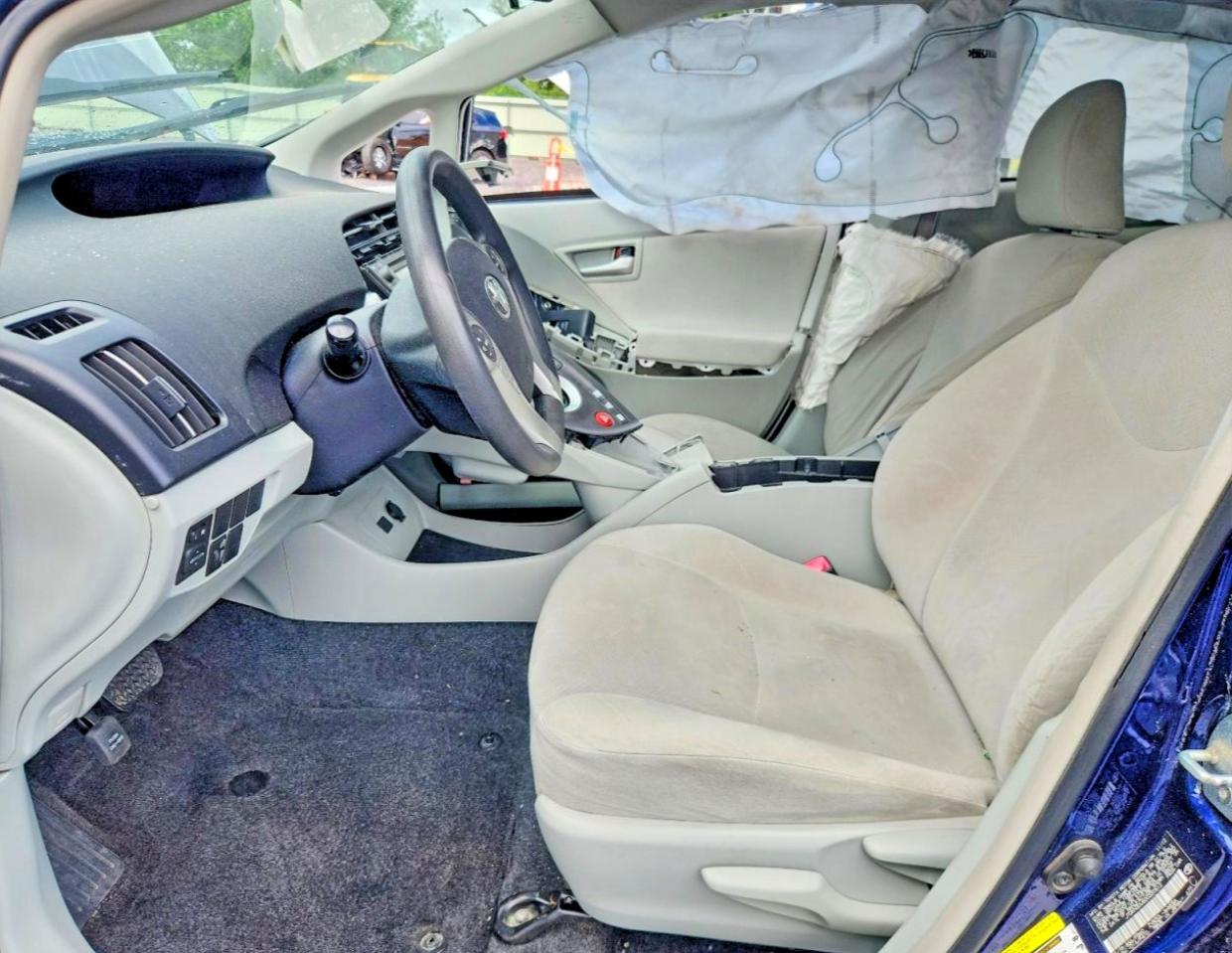2013 Toyota Prius Three Blue vin: JTDKN3DU6D0337612