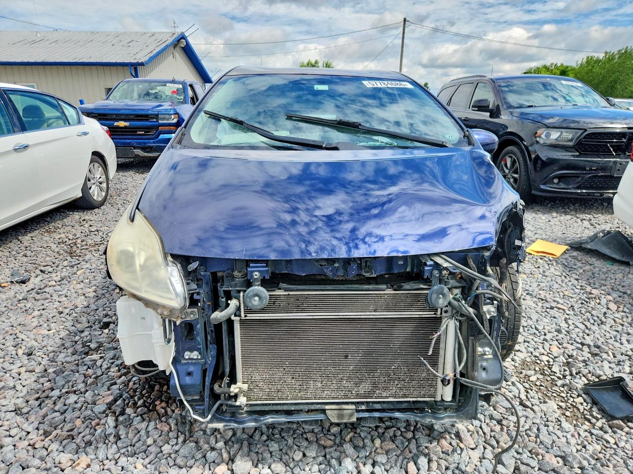 2013 Toyota Prius Three Blue vin: JTDKN3DU6D0337612