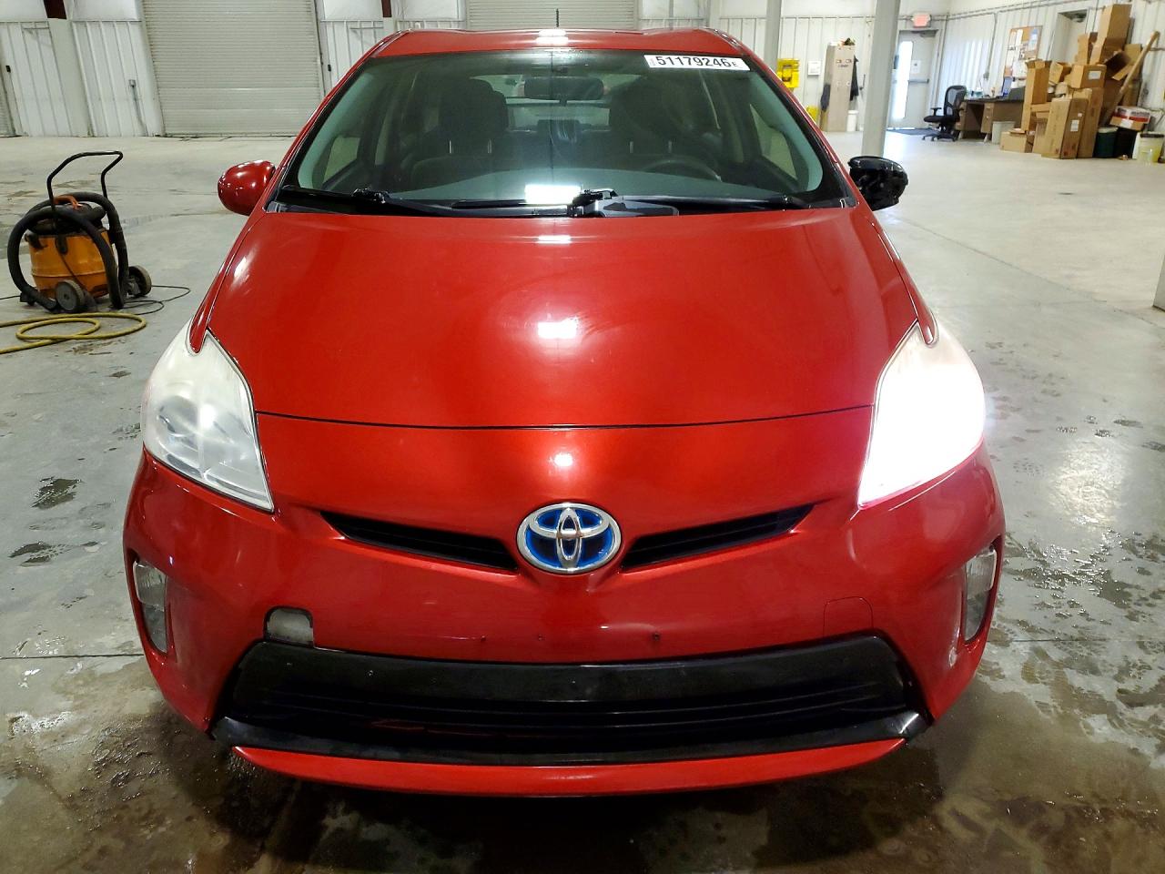 2013 Toyota Prius Three Red vin: JTDKN3DU6D0342017