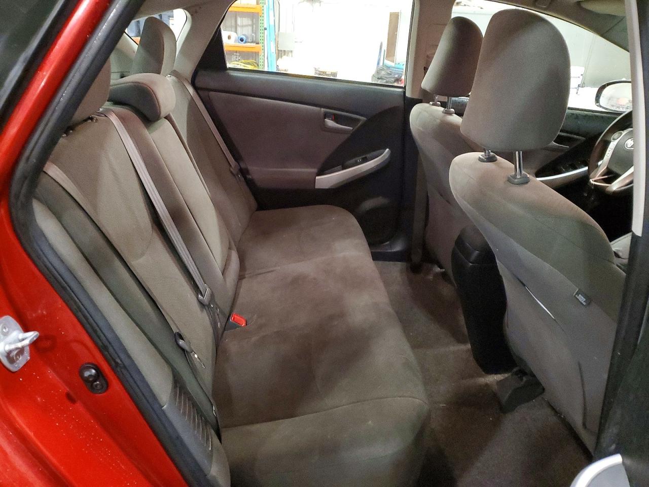 2013 Toyota Prius Three Red vin: JTDKN3DU6D0342017