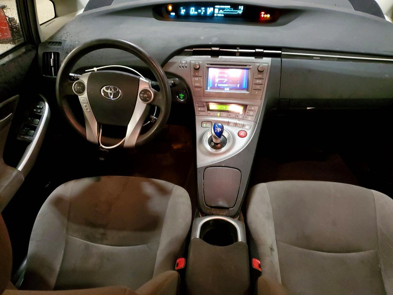 2013 Toyota Prius Three Red vin: JTDKN3DU6D0342017