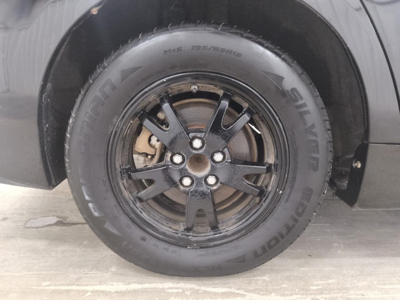 2013 Toyota Prius Two Black vin: JTDKN3DU6D0345709 Damage: Right Rear Wheel Cover, Missing, Replacement Required
