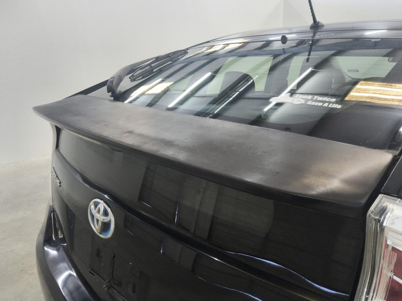 2013 Toyota Prius Two Black vin: JTDKN3DU6D0345709 Damage: Spoiler, Oxidized, > 12 Inches