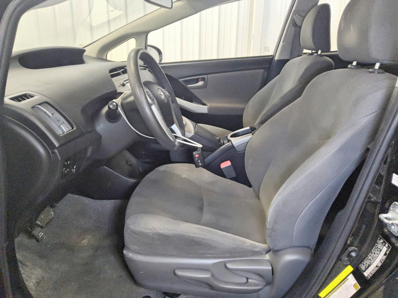 2013 Toyota Prius Two Black vin: JTDKN3DU6D0345709