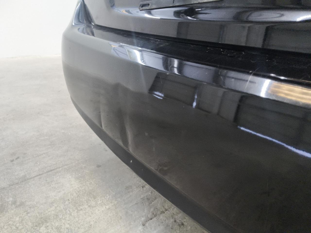 2013 Toyota Prius Two Black vin: JTDKN3DU6D0345709 Damage: Rear Bumper, Dent(S) W/ Paint Dmg, 7 To 8 Inches