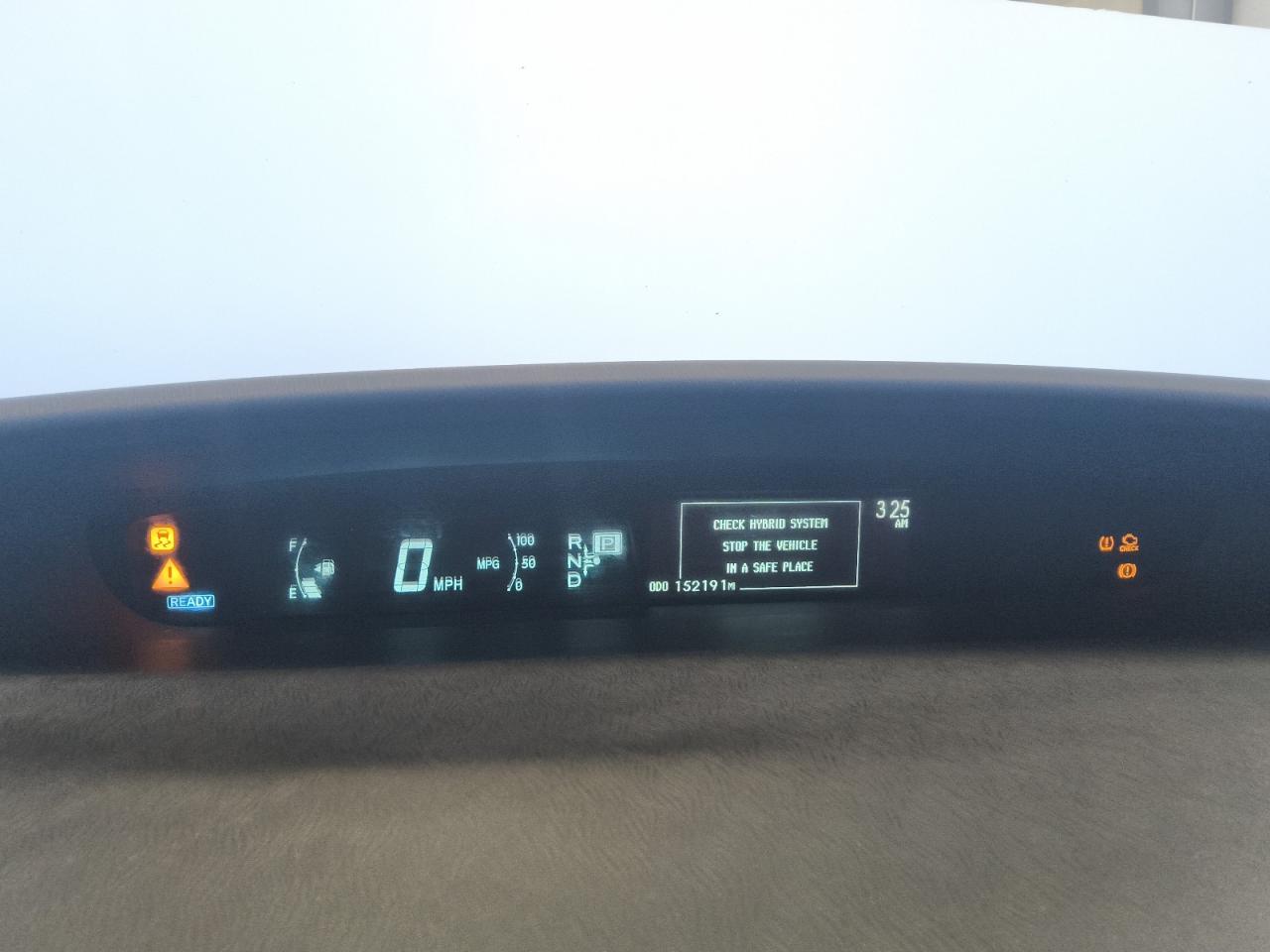 2013 Toyota Prius Two Black vin: JTDKN3DU6D0345709 Damage: Warning Light - Engine, On, Unacceptable
