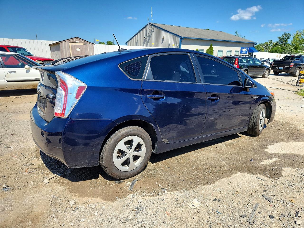 2013 Toyota Prius Four Blue vin: JTDKN3DU6D1615998