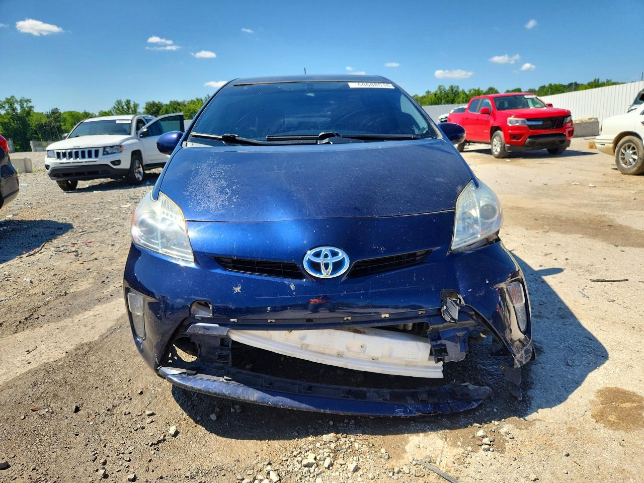 2013 Toyota Prius Four Blue vin: JTDKN3DU6D1615998