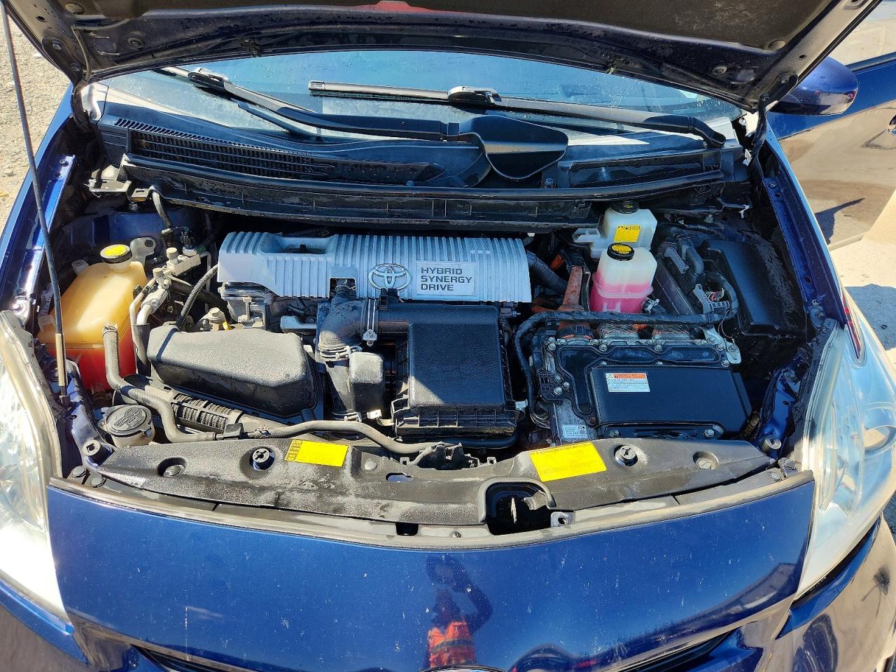 2013 Toyota Prius Four Blue vin: JTDKN3DU6D1615998