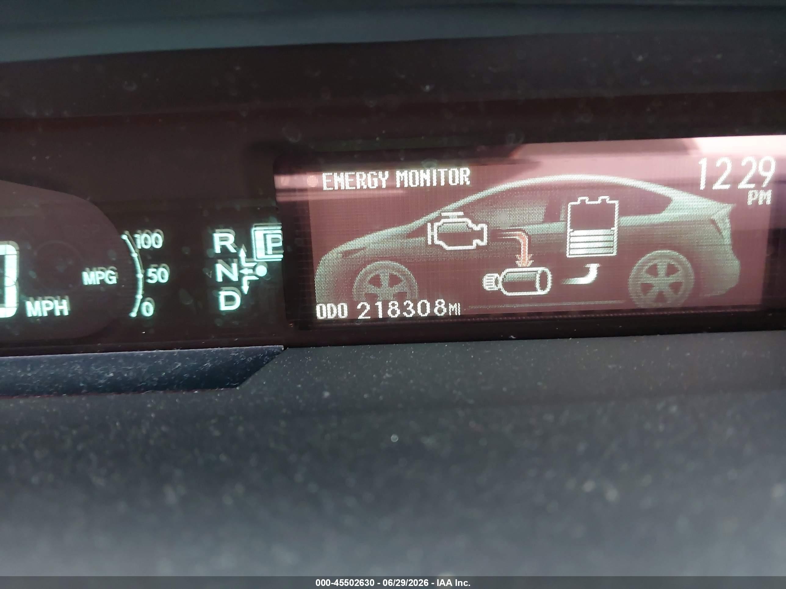 2013 Toyota Prius   White vin: JTDKN3DU6D1627424