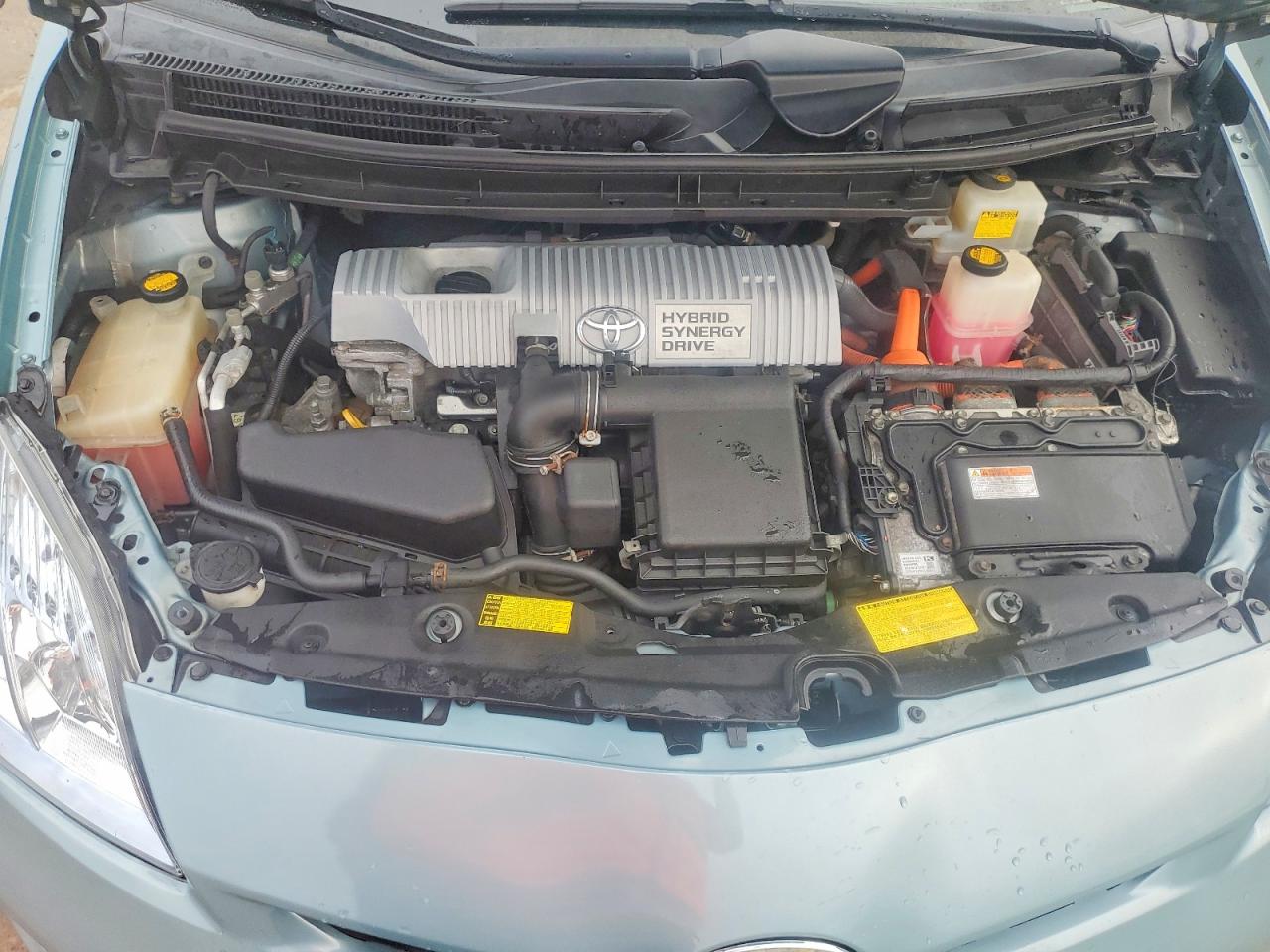 2013 Toyota Prius Two Бирюзовый vin: JTDKN3DU6D1637127