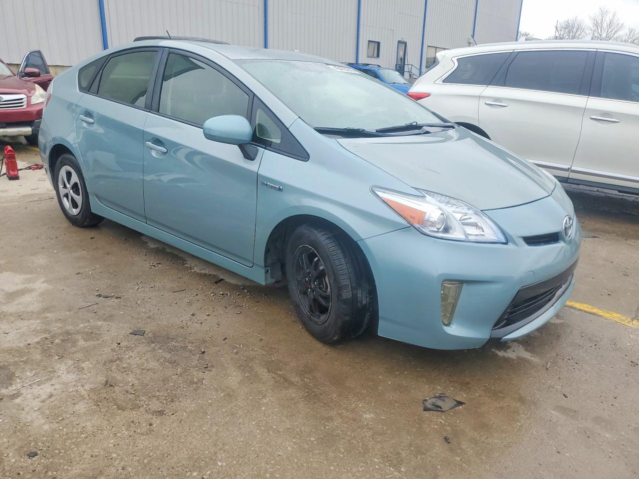 2013 Toyota Prius Two Бирюзовый vin: JTDKN3DU6D1637127