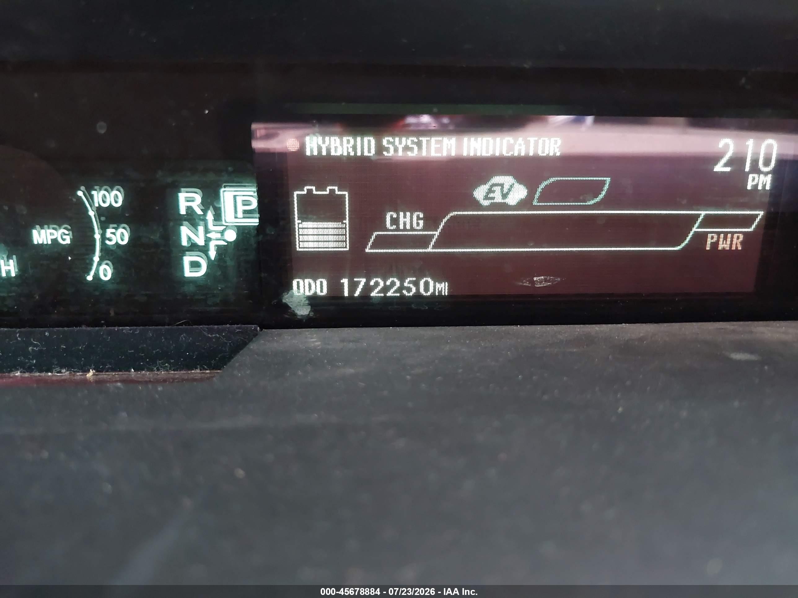 2013 Toyota Prius Three Blue vin: JTDKN3DU6D1663808