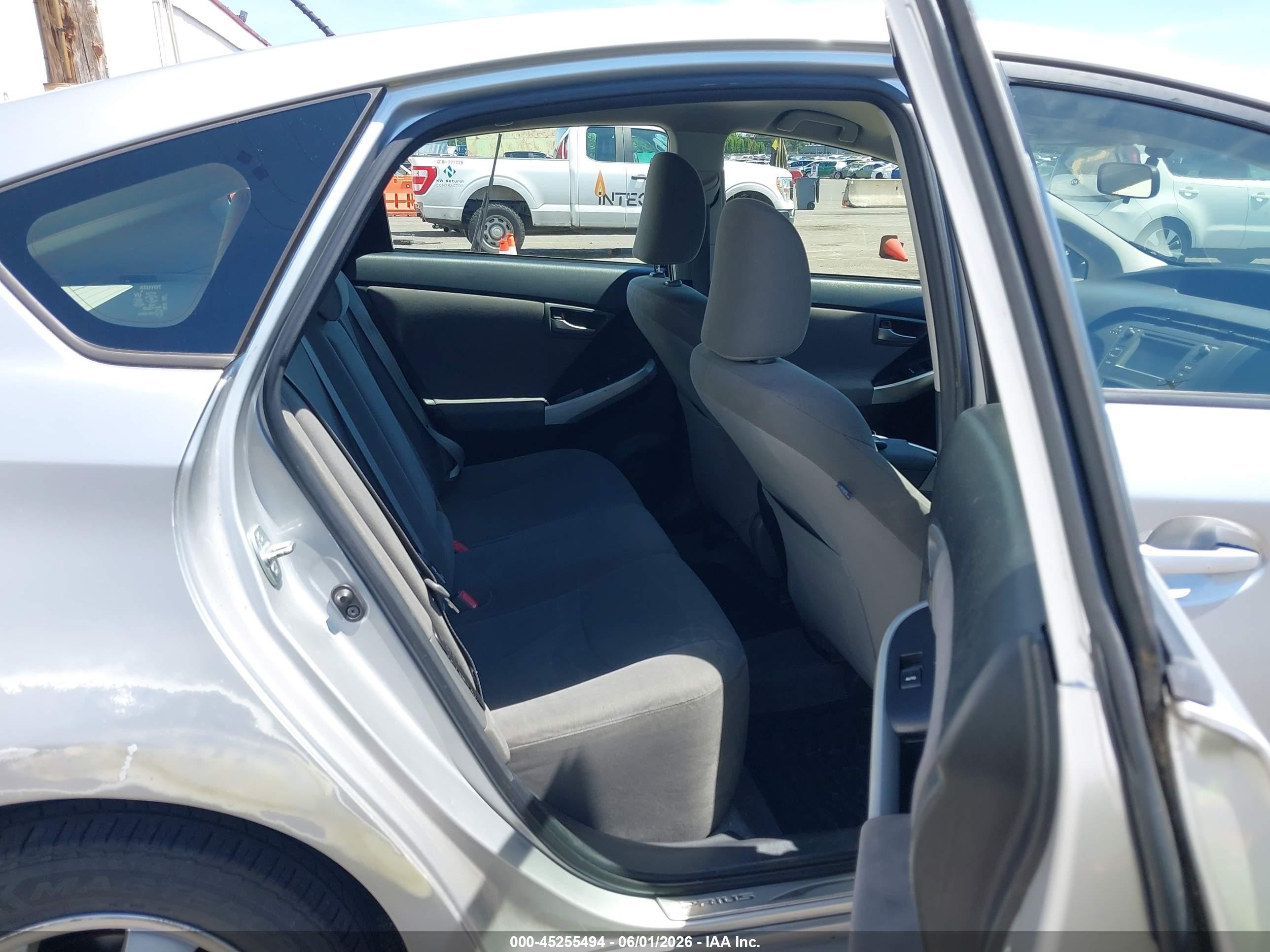 2013 Toyota Prius Two Silver vin: JTDKN3DU6D1681533