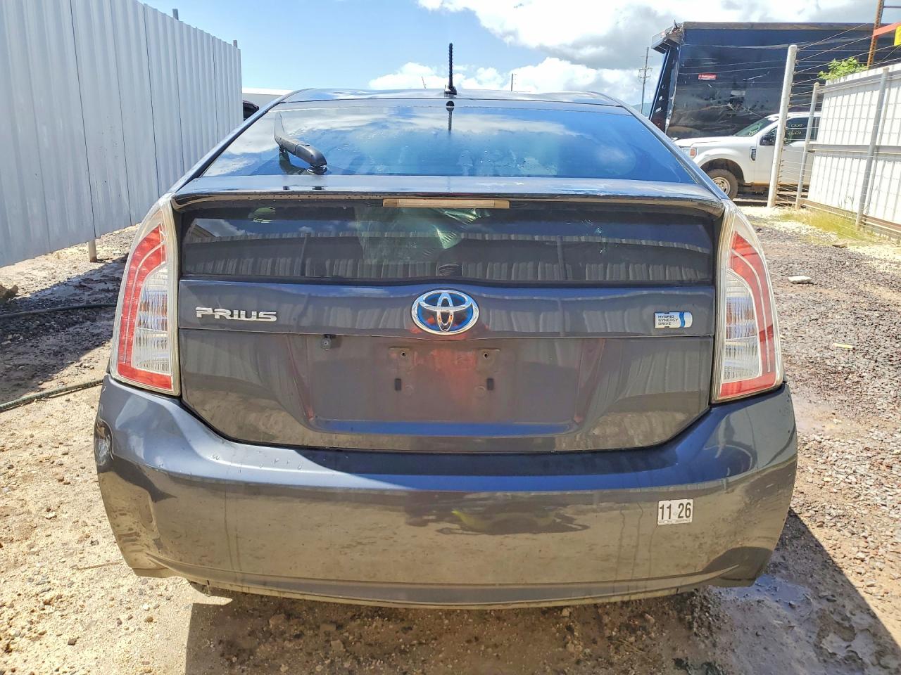 2013 Toyota Prius One Charcoal vin: JTDKN3DU6D1692290