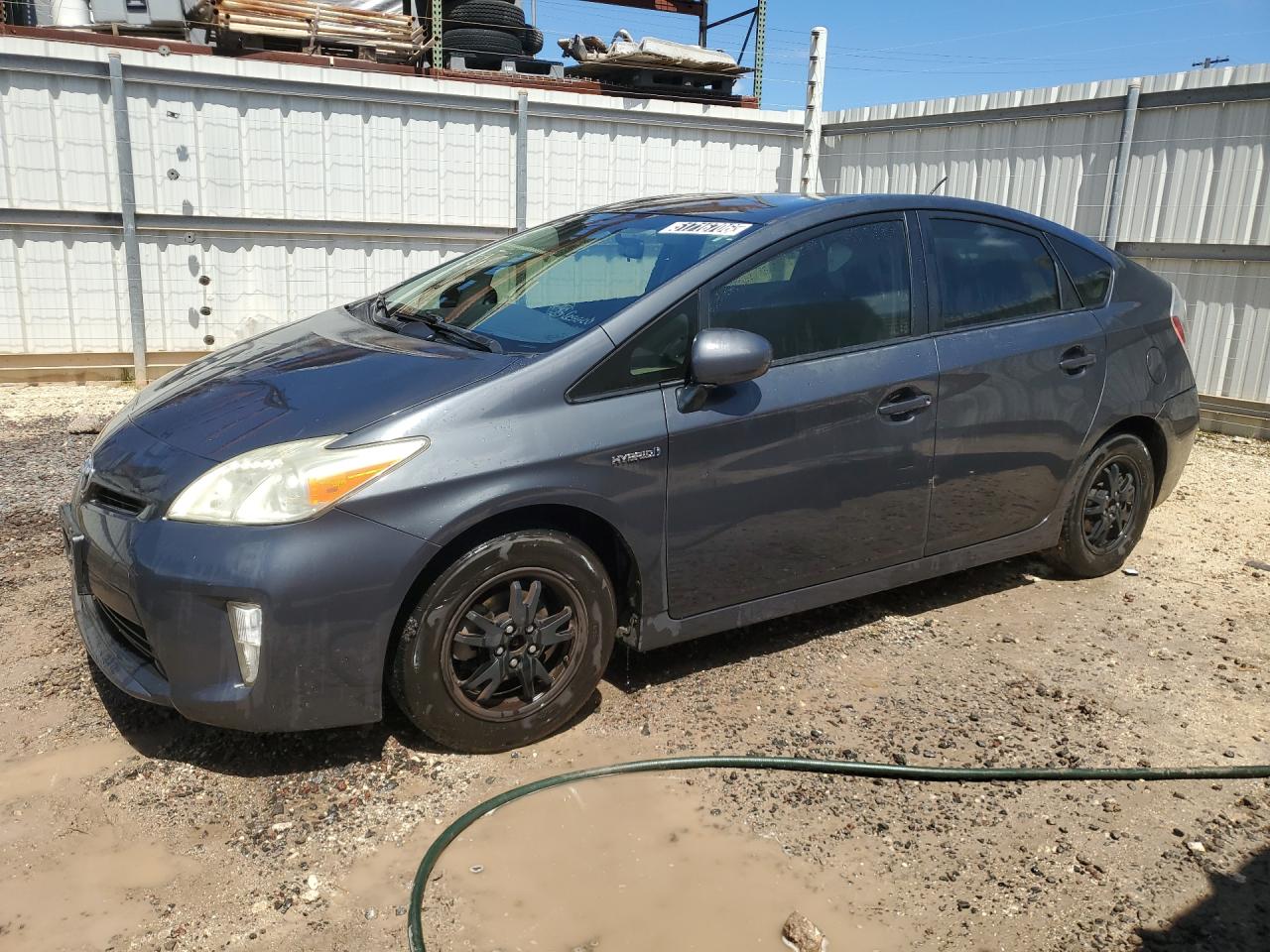 2013 Toyota Prius One Charcoal vin: JTDKN3DU6D1692290 Damage: Left Front Wheel Cover, Broken, Replacement Required