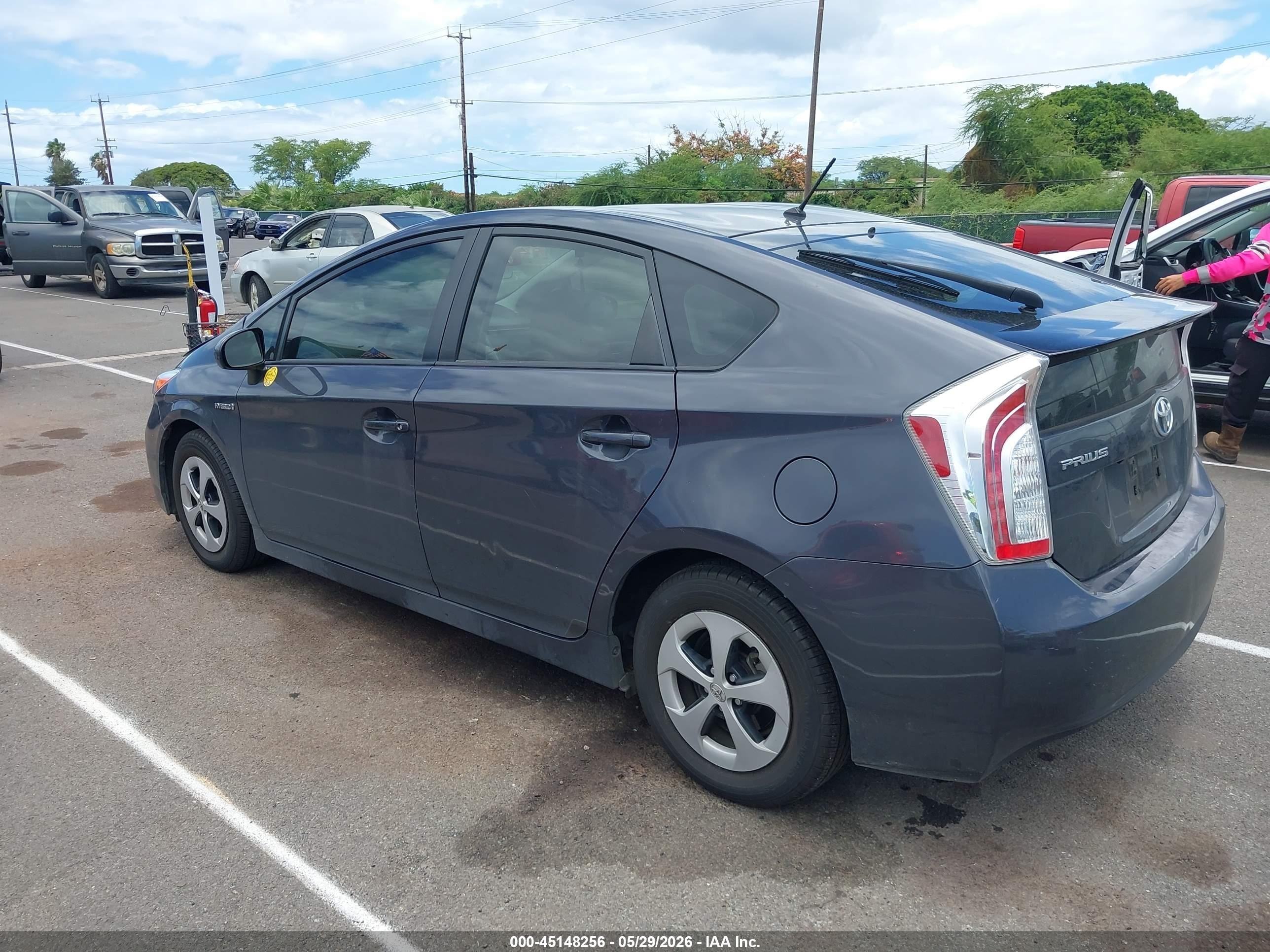 2013 Toyota Prius Five/four/three/three Se/two Черный vin: JTDKN3DU6D1699451