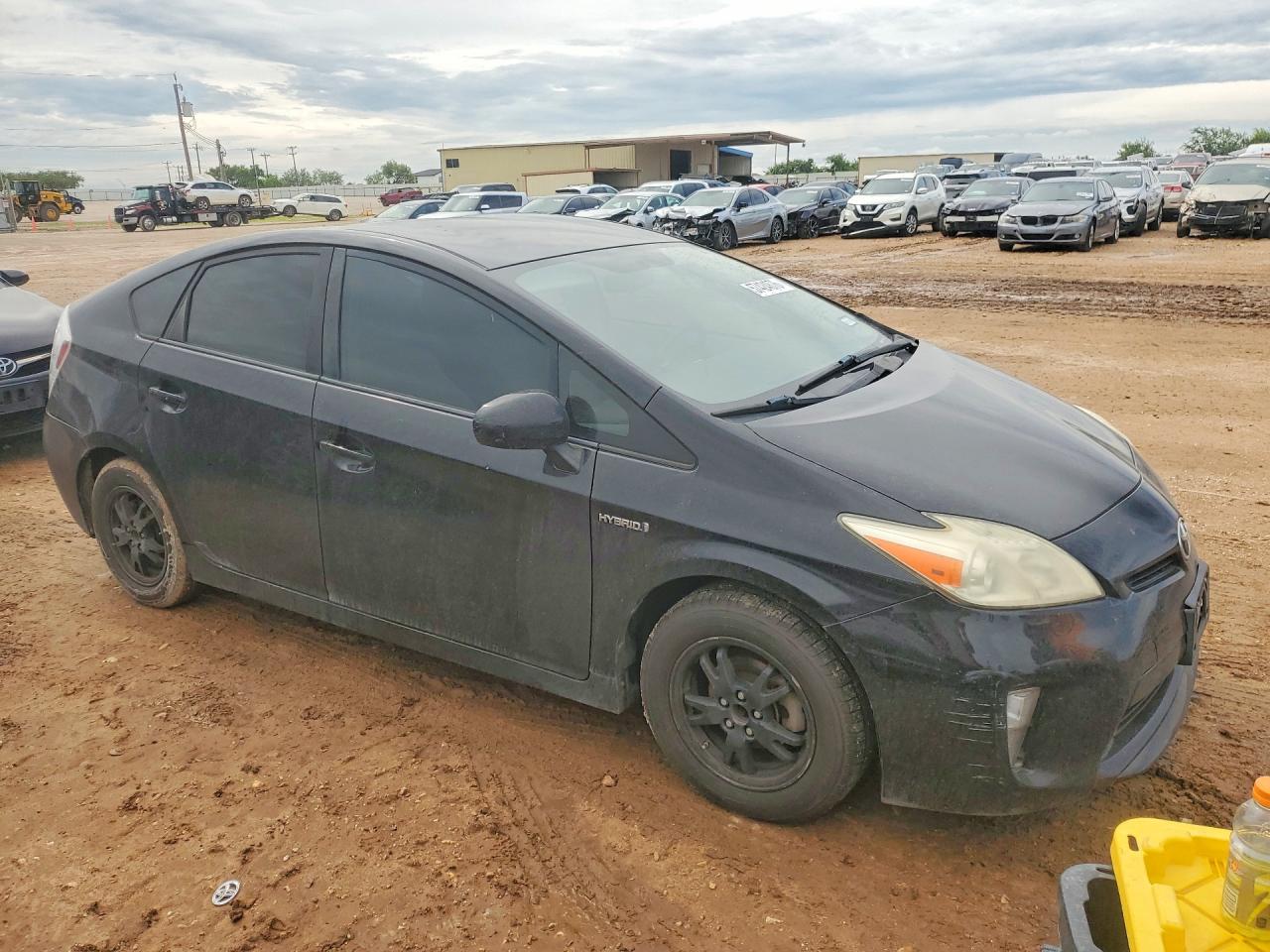 2013 Toyota Prius Two Black vin: JTDKN3DU6D1712411