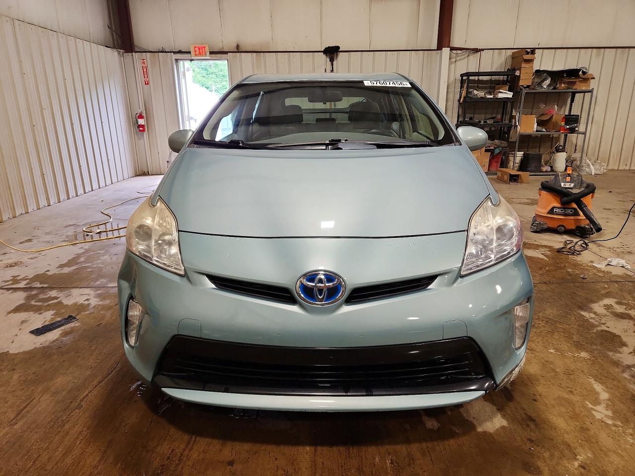 2013 Toyota Prius Two Turquoise vin: JTDKN3DU6D1714448