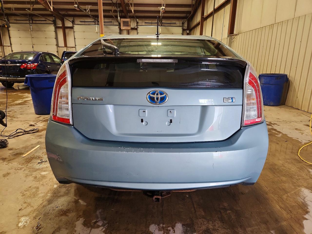 2013 Toyota Prius Two Turquoise vin: JTDKN3DU6D1714448