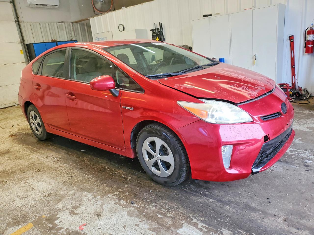 2013 Toyota Prius Two Red vin: JTDKN3DU6D1718595