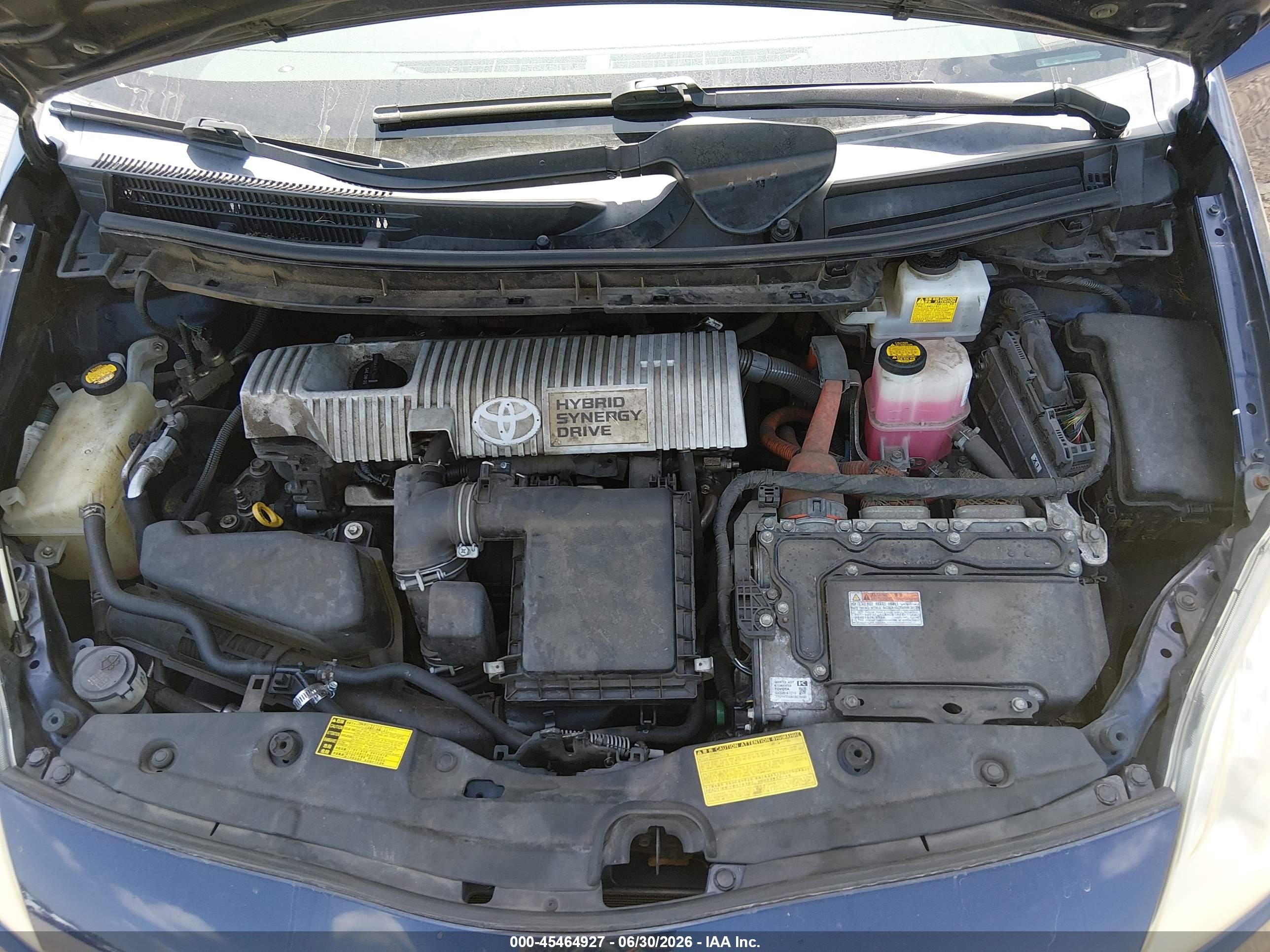 2013 Toyota Prius Two Blue vin: JTDKN3DU6D1722372