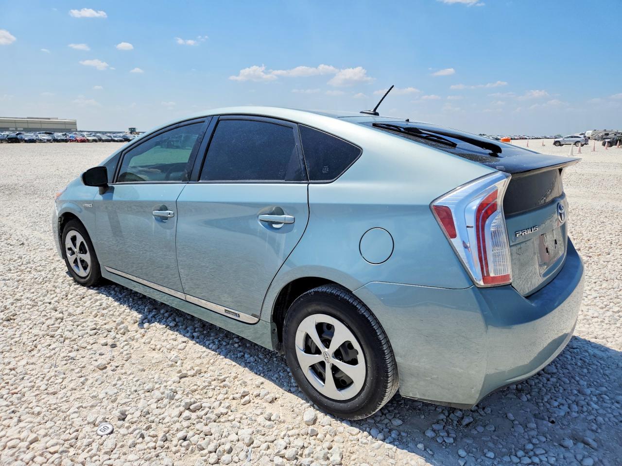 2013 Toyota Prius Four Turquoise vin: JTDKN3DU6D1723506