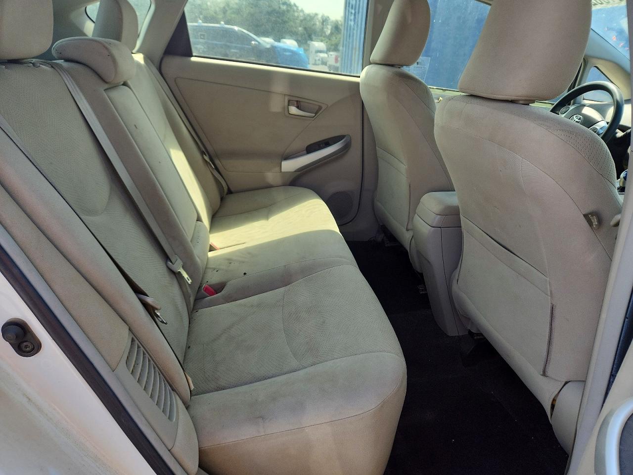 2013 Toyota Prius Белый vin: JTDKN3DU6D5554919