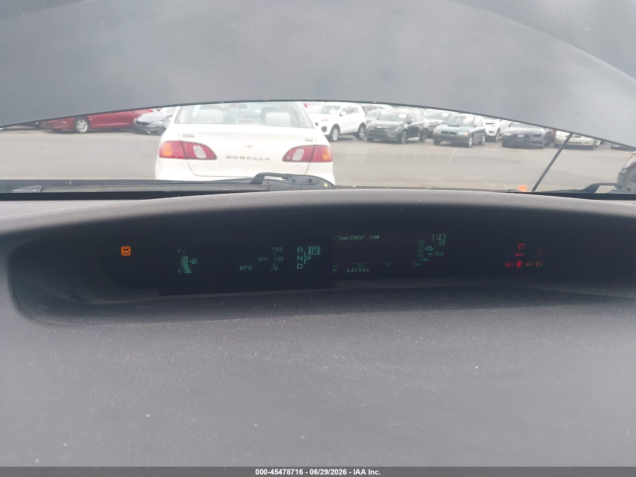 2013 Toyota Prius Three Black vin: JTDKN3DU6D5565712