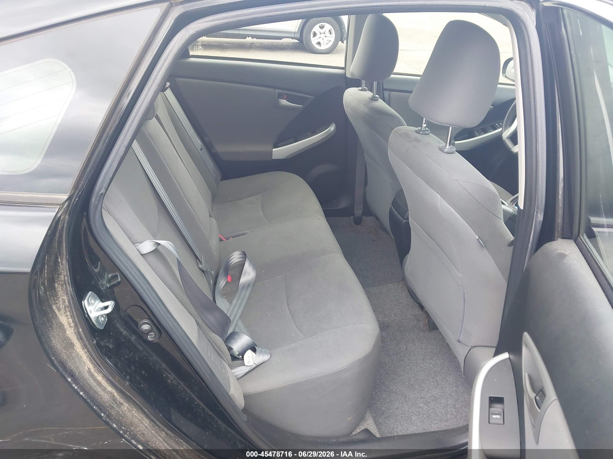 2013 Toyota Prius Three Black vin: JTDKN3DU6D5565712