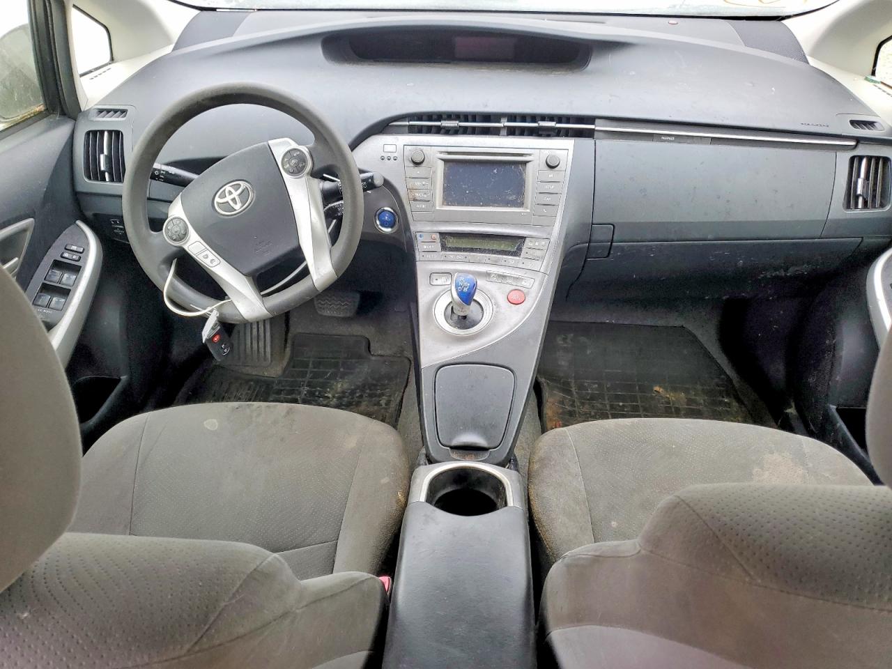 2013 Toyota Prius Two Silver vin: JTDKN3DU6D5577505