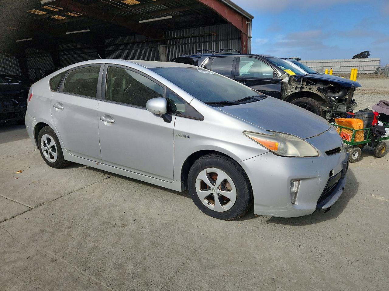2013 Toyota Prius Two Silver vin: JTDKN3DU6D5577505
