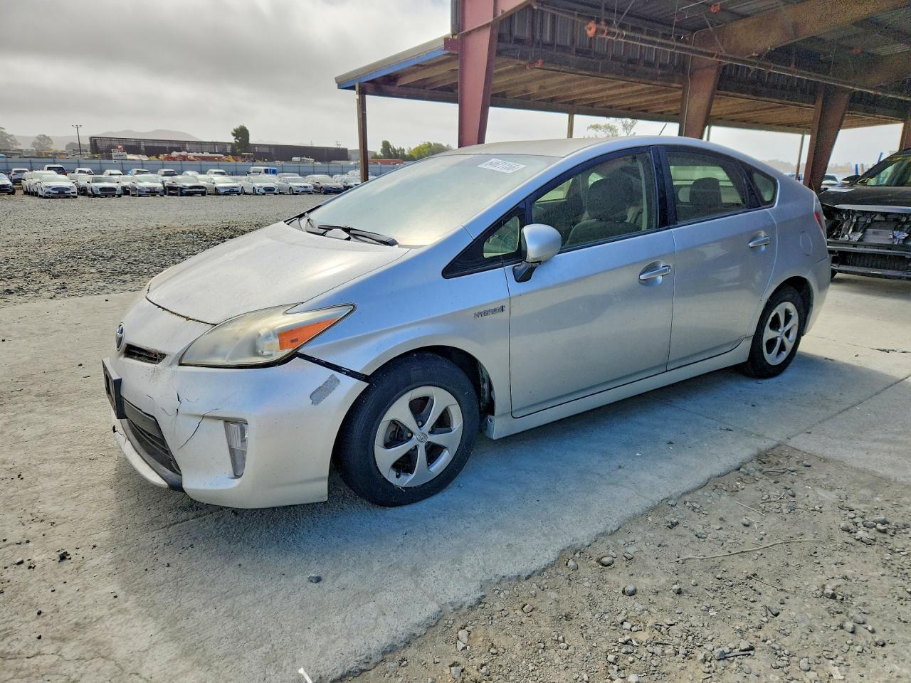 2013 Toyota Prius Two Silver vin: JTDKN3DU6D5577505