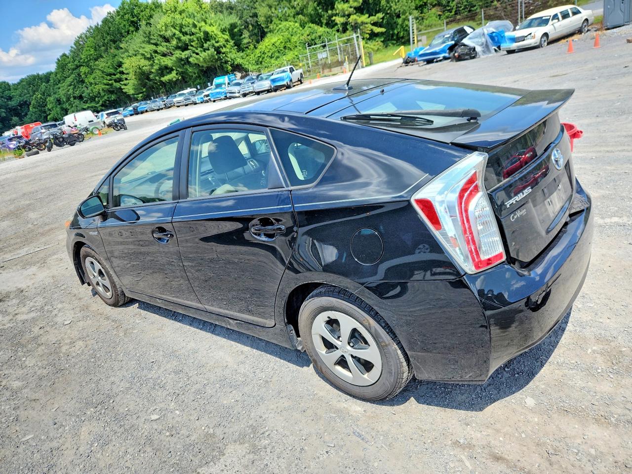 2013 Toyota Prius Three Black vin: JTDKN3DU6D5577665