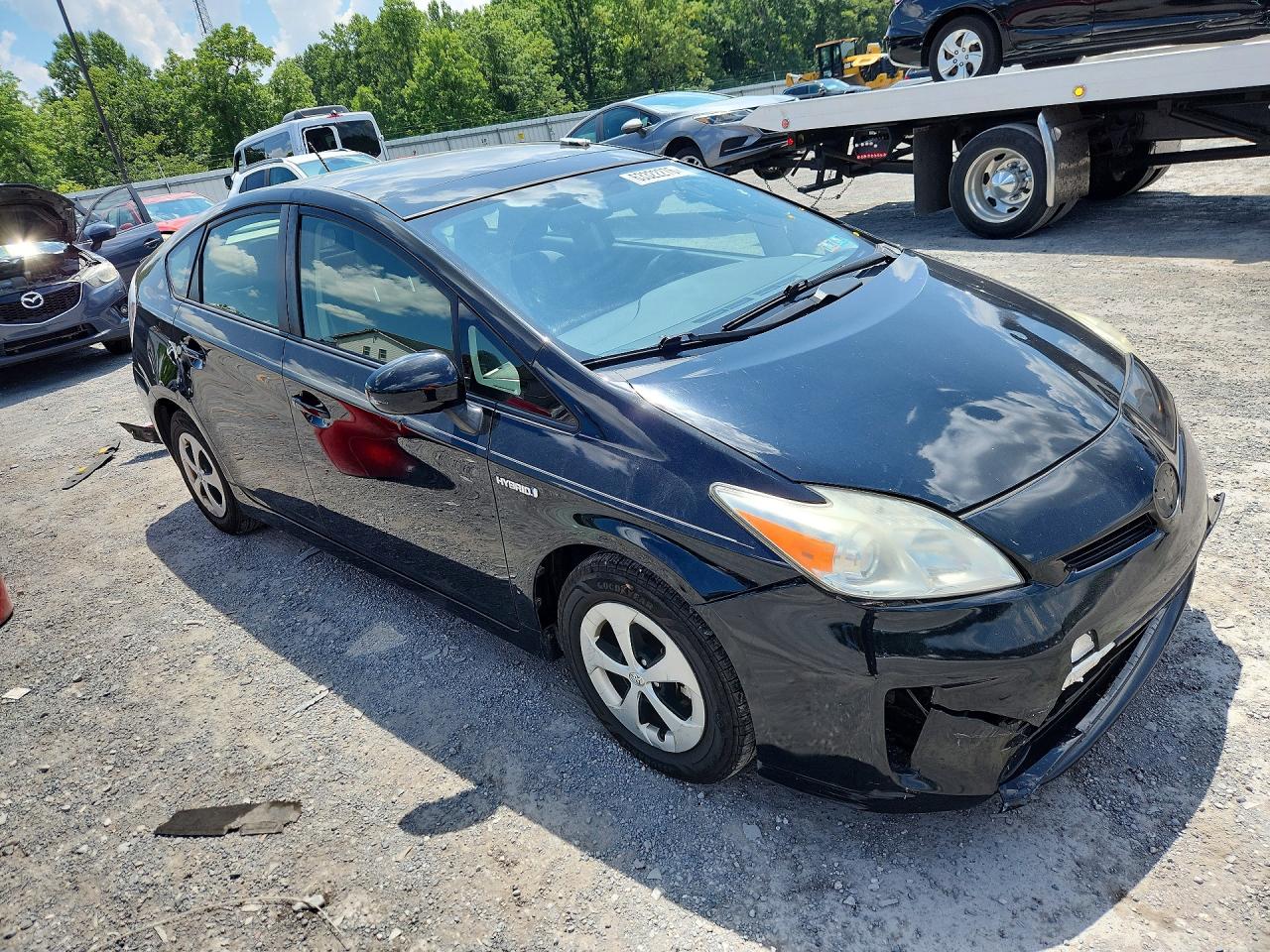 2013 Toyota Prius Three Black vin: JTDKN3DU6D5577665
