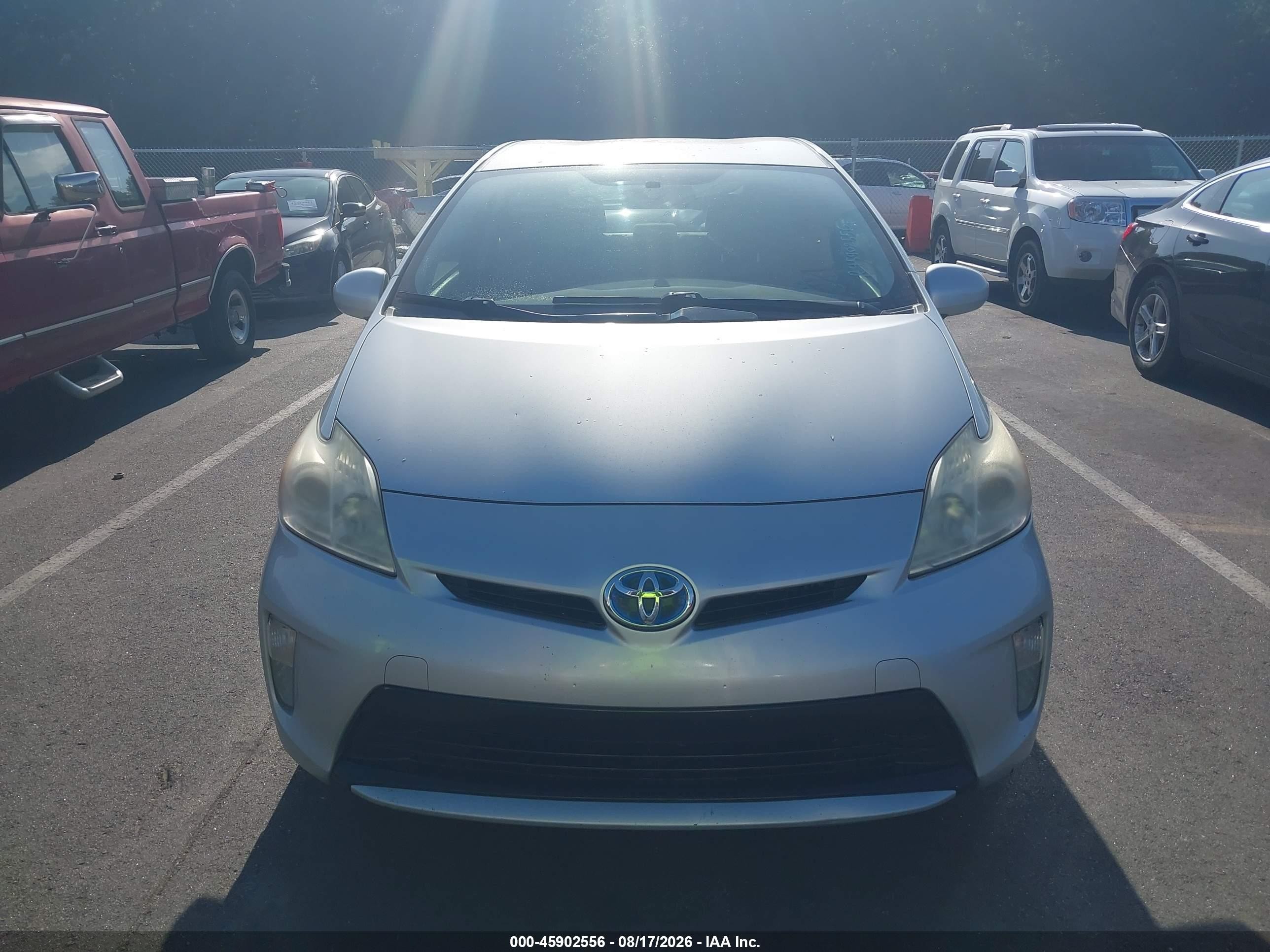 2013 Toyota Prius Two Silver vin: JTDKN3DU6D5584602