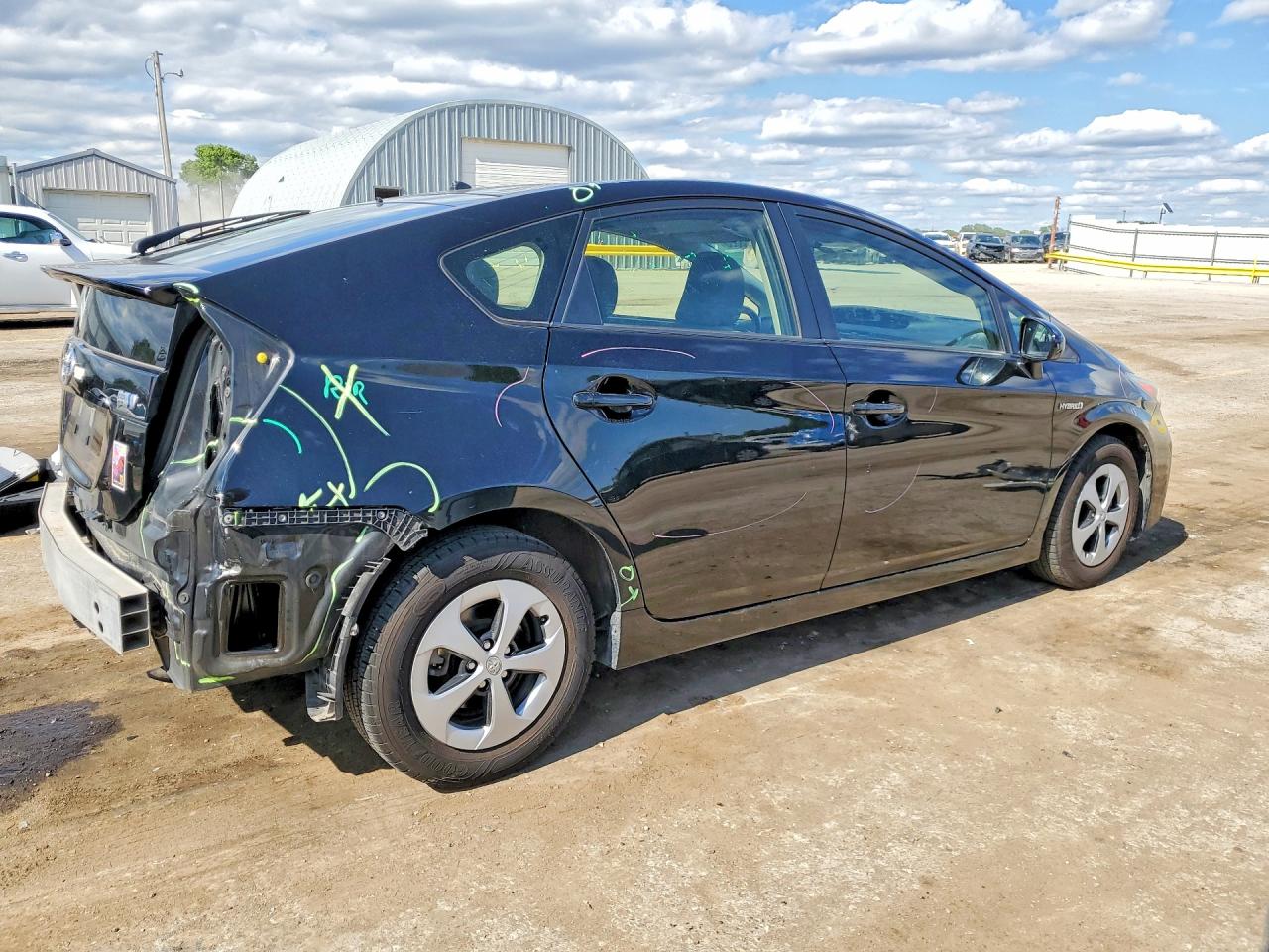 2013 Toyota Prius Two Black vin: JTDKN3DU6D5598063