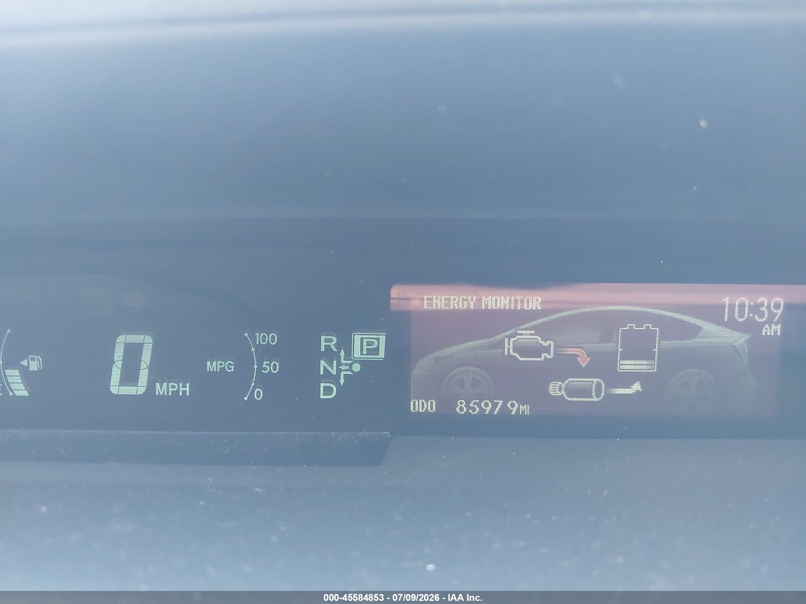 2013 Toyota Prius Three Green vin: JTDKN3DU6D5608316