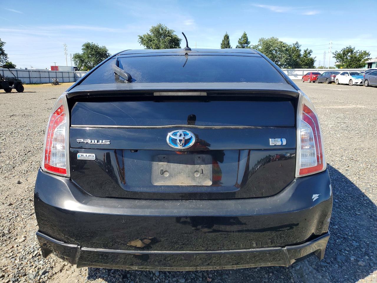 2013 Toyota Prius Four Black vin: JTDKN3DU6D5619221
