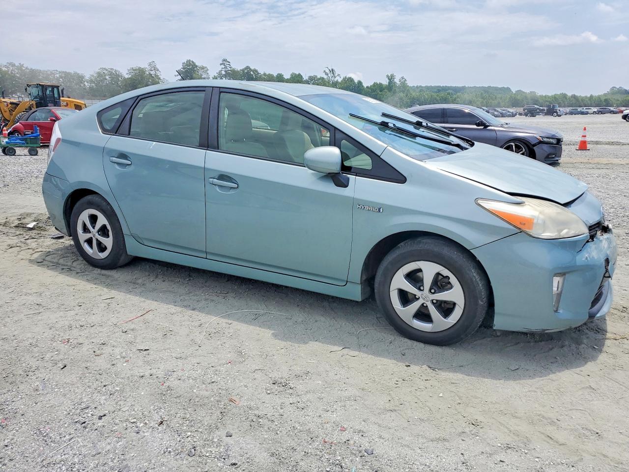 2013 Toyota Prius Two Turquoise vin: JTDKN3DU6D5627464