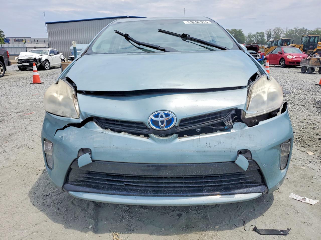 2013 Toyota Prius Two Turquoise vin: JTDKN3DU6D5627464