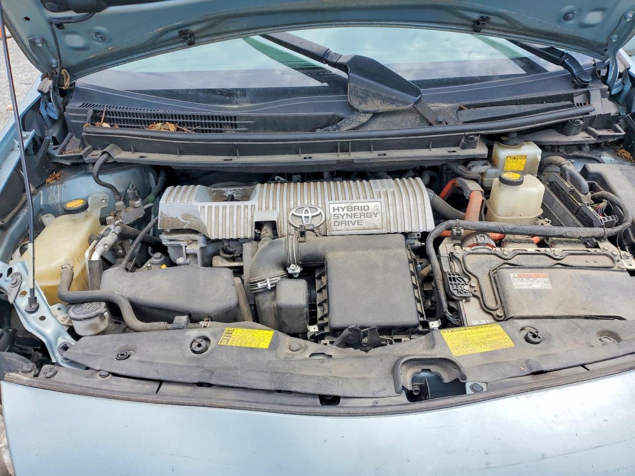 2013 Toyota Prius Two Turquoise vin: JTDKN3DU6D5627464