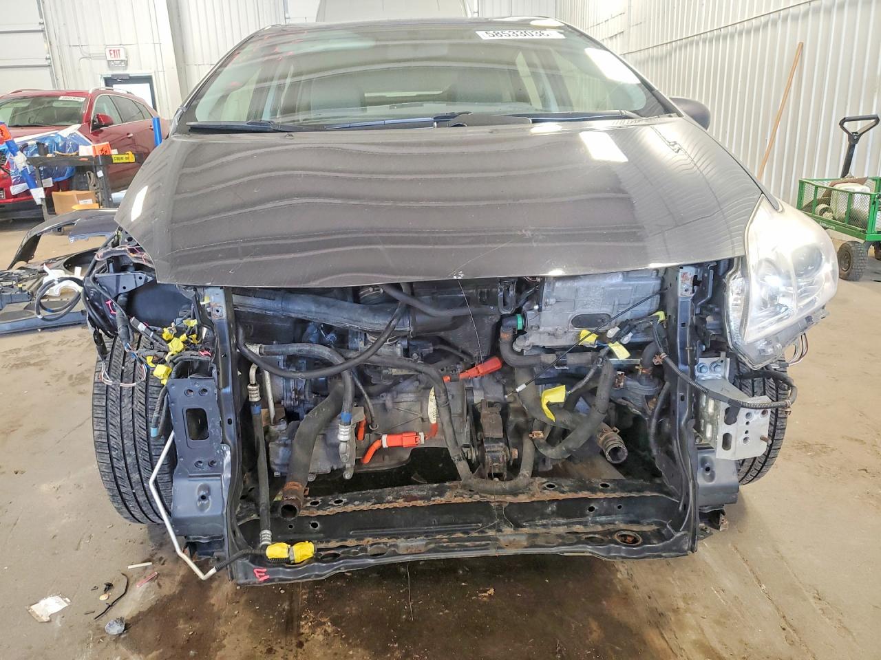 2013 Toyota Prius Three Gray vin: JTDKN3DU6D5637640